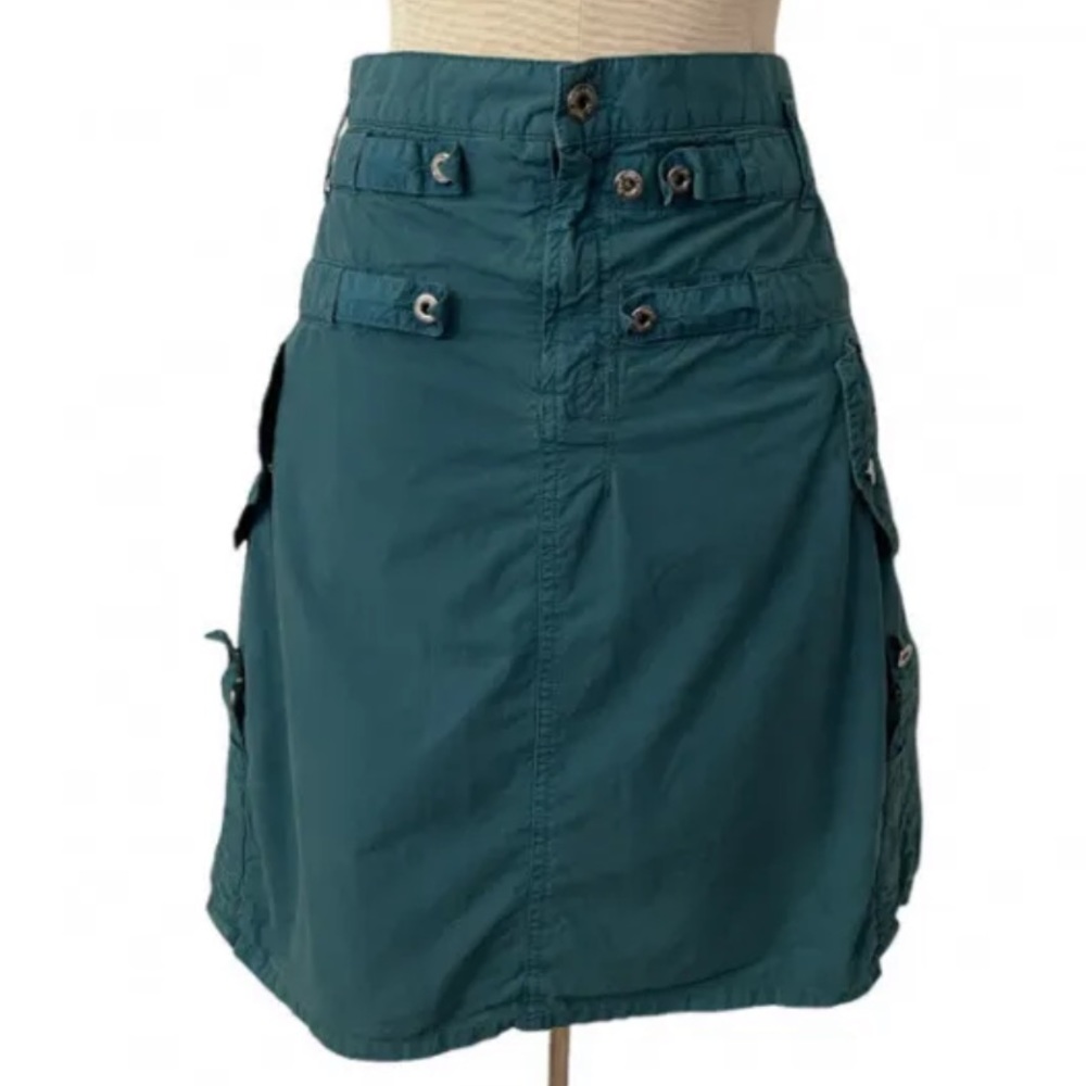 Dolce and Gabbana washed cotton skirt